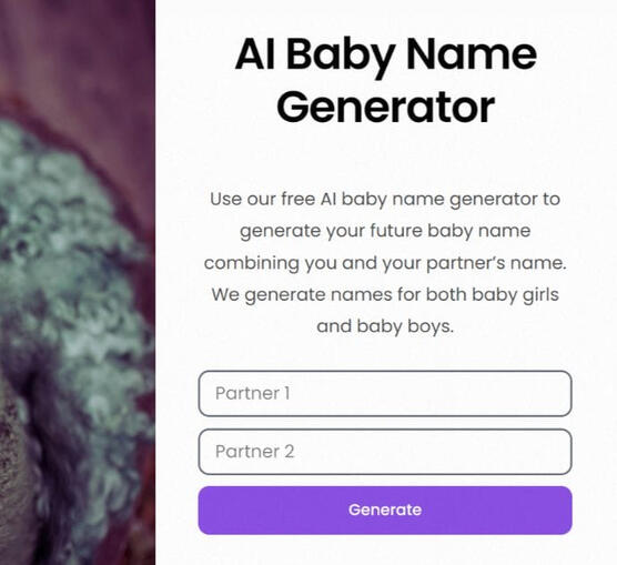 AI Baby Name Generator
